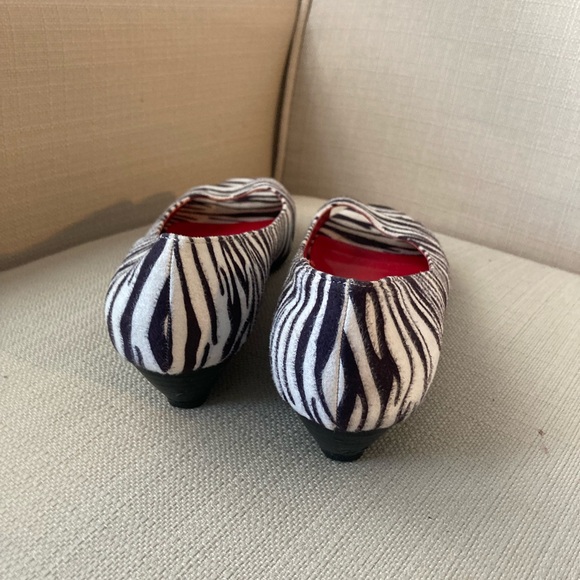 Ladies Size 7 1/2 Rampage open toe  small heel or wedge like - Picture 7 of 9